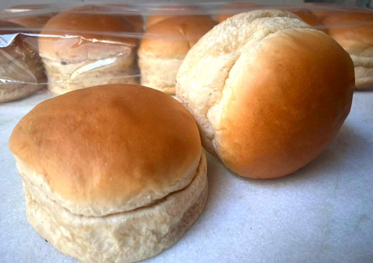 PÃO DE HAMBURGUER LISO
